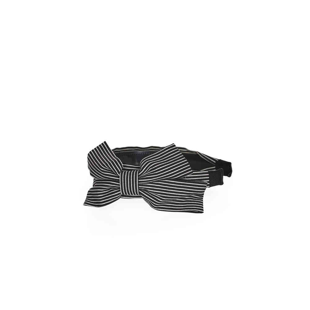 Banned - Genevieve Bow Haarband - Zwart